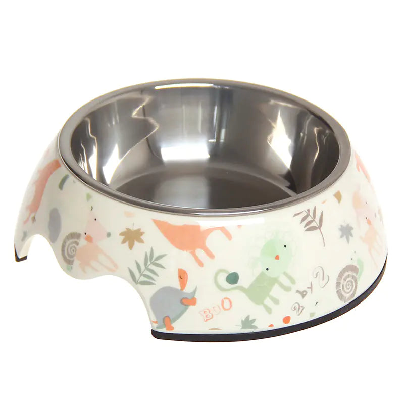 Non-Slip Dual-Use Stainless Steel Pet Bowl - Royalecan