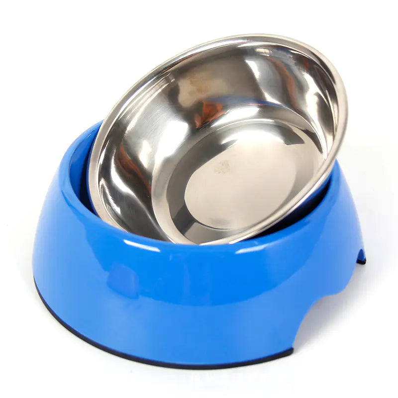 Non-Slip Dual-Use Stainless Steel Pet Bowl - Royalecan